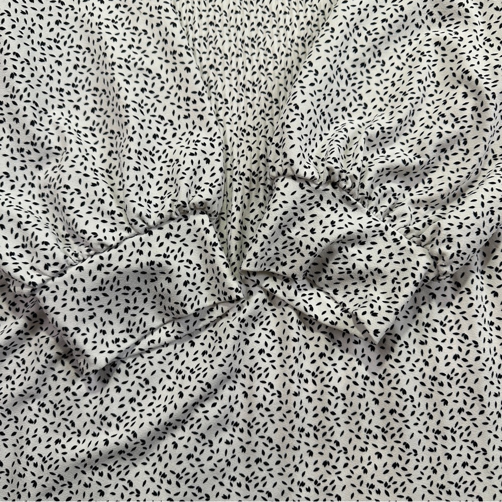 ADRIANA PAPEL PRINT KNIT PLEATED TRAPEZE TOP SIZE MEDIUM - Picture 5 of 13